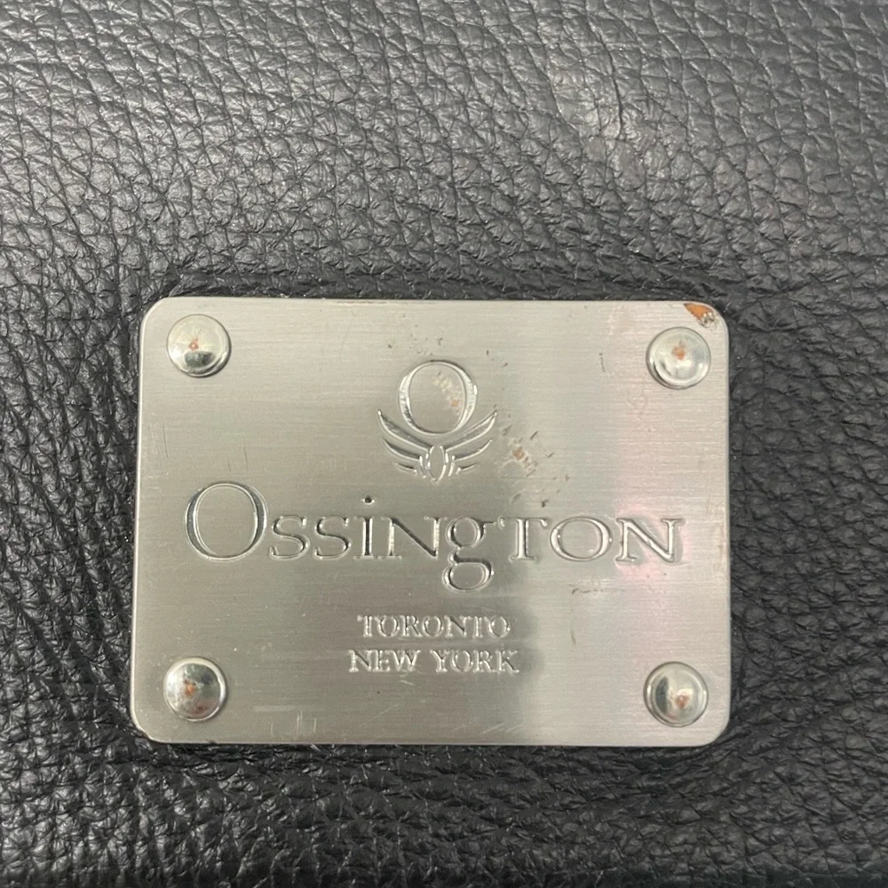 Ossington NY convertible folding garment travel bag shoulder back & hand straps